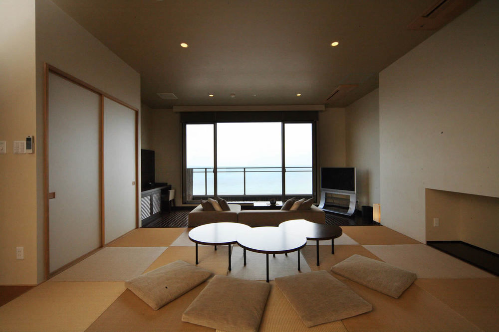Amane Resort Seikai Beppu Bagian luar foto A room at the hotel