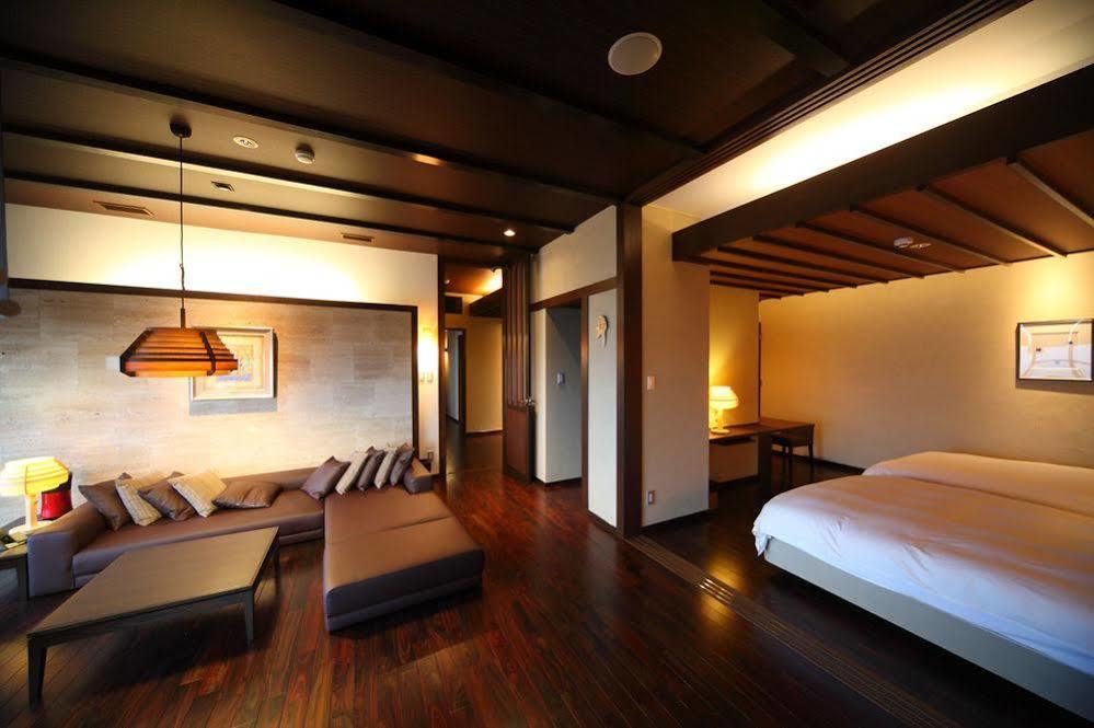 Amane Resort Seikai Beppu Bagian luar foto A room at the hotel